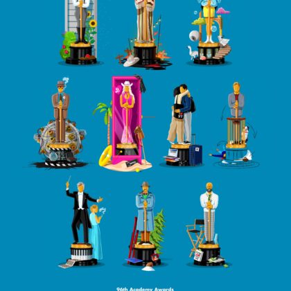 Όσκαρ 2024: Μοναδικές pop art αφίσες για τις υποψηφιότητες στην κατηγορία Oscar ΚΑΛΥΤΕΡΗΣ ΤΑΙΝΙΑΣ